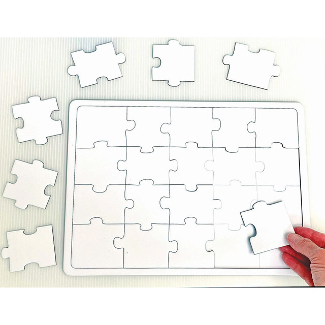 ASHLEY PRODUCTIONS Ashley Productions® Blank Puzzle, 7" x 10"