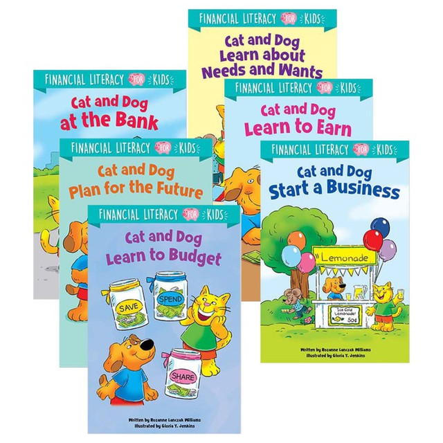 CREATIVE TEACHING PRESS Creative Teaching Press® Financial Literacy for Kids 6-Book Pack