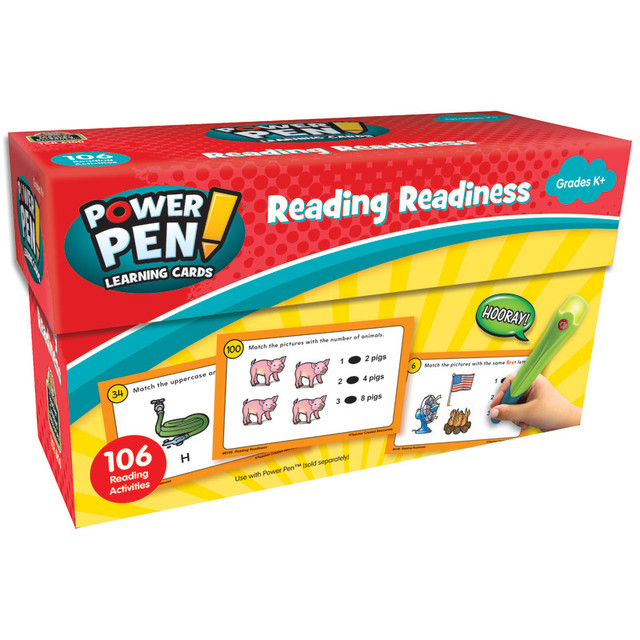 TEACHER CREATED RESOURCES Teacher Created Resources® Power Pen™ Learning Cards: Reading Readiness