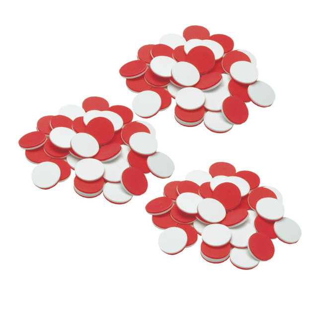 LEARNING ADVANTAGE Learning Advantage® Two-Color Counters - Foam - 200 Per Set - 3 Sets
