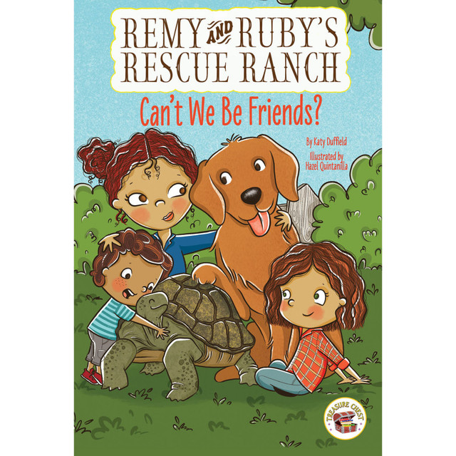 CARSON DELLOSA EDUCATION Treasure Chest Beginner Chapter Books Remy and Ruby's Rescue Ranch: Can't We Be Friends?