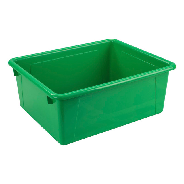 STOREX INDUSTRIES Storex Deep Storage Tray, Green