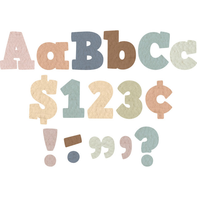 TEACHER CREATED RESOURCES Teacher Created Resources® Everyone is Welcome 4" Bold Block Letters Combo Pack
