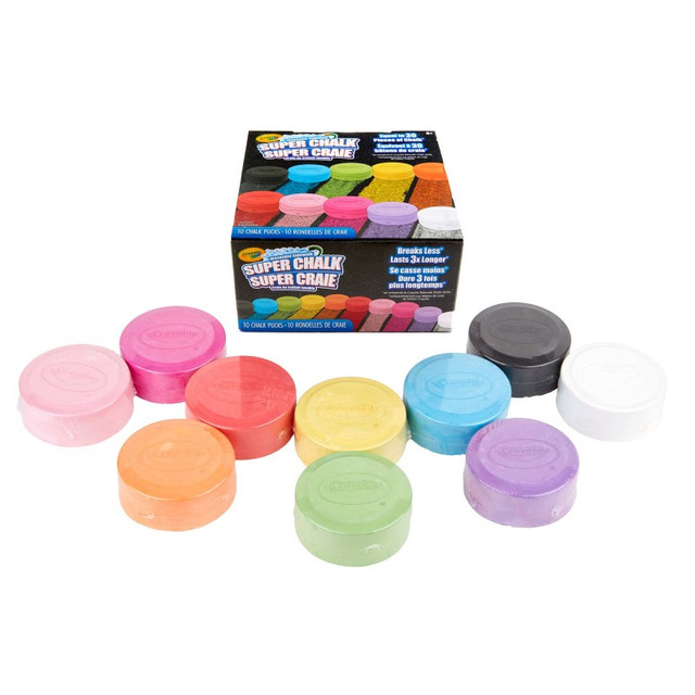 CRAYOLA LLC Crayola® Super Chalk, 10 Count