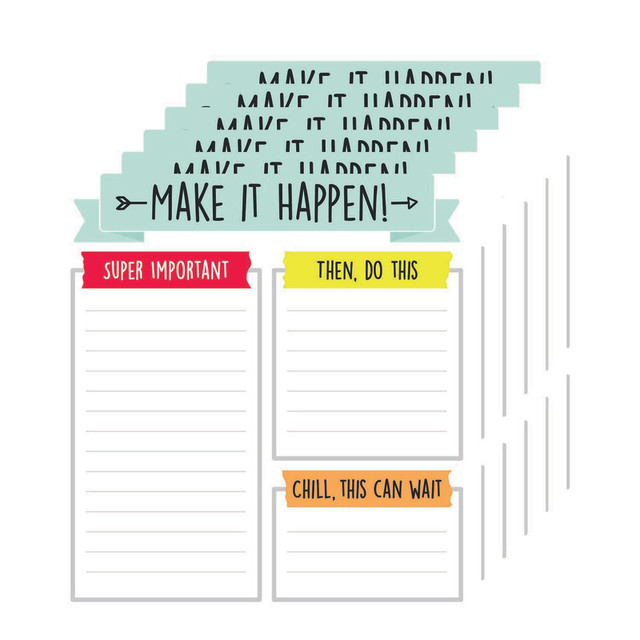 CARSON DELLOSA EDUCATION Carson Dellosa Education Aim High Notepad, Pack of 6