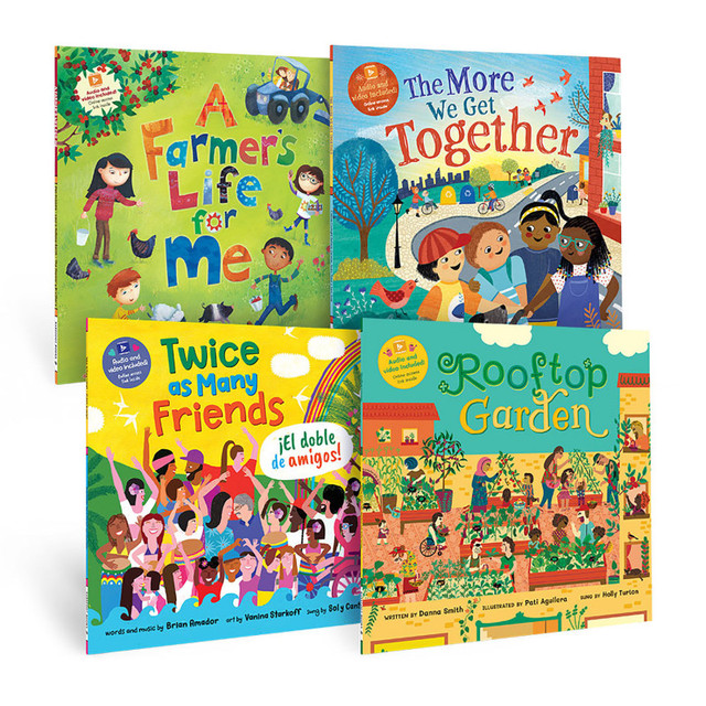 BAREFOOT BOOKS Barefoot Books 1st Grade Friendship and Community Book Bundle, Set of 4