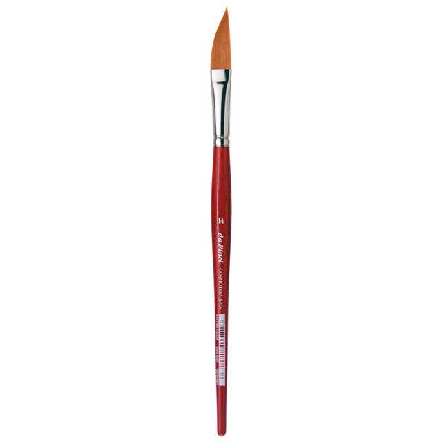 GREGORY DANIELS FINE ARTS INC da Vinci COSMOTOP-SPIN Striper Brush, Synthetic, Watercolor, Slant, Size 14