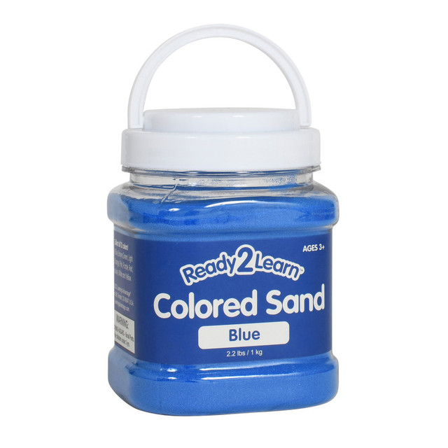 LEARNING ADVANTAGE READY 2 LEARN™ Colored Sand - Blue - 2.2 Pounds