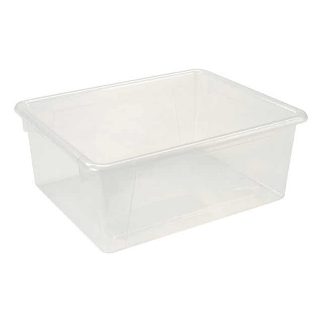 STOREX INDUSTRIES Storex Deep Storage Tray, Clear