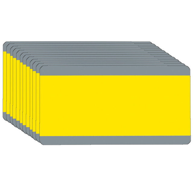 ASHLEY PRODUCTIONS Ashley Productions® Big Reading Guide, 3-3/4" x 7-1/4", Yellow, Pack of 12
