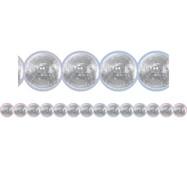 TEACHER CREATED RESOURCES Teacher Created Resources® Disco Balls Die-Cut Border Trim, 35 Feet