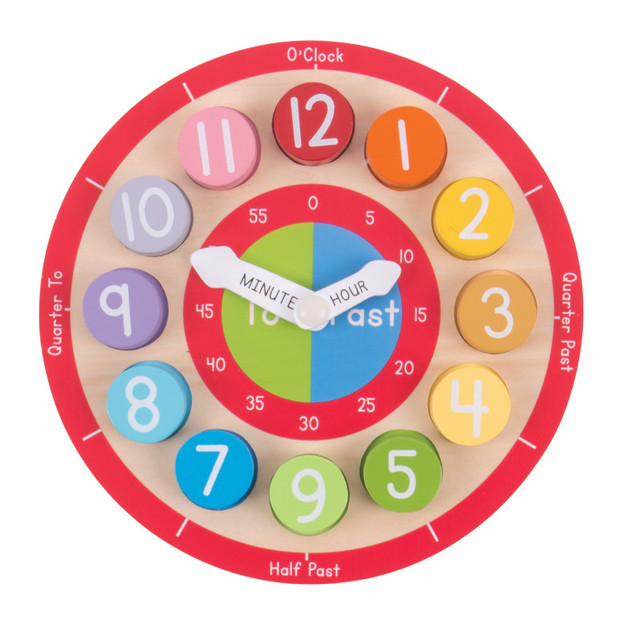 BIGJIGS TOYS Bigjigs® Toys Teaching Clock
