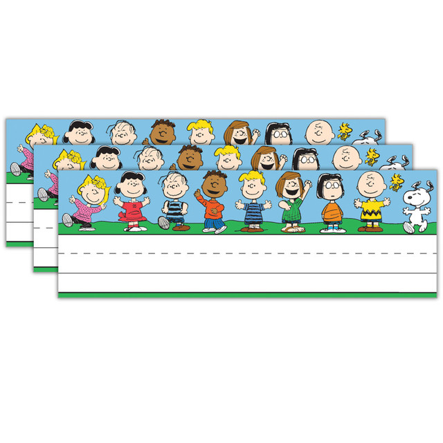 EUREKA Eureka® Peanuts® Tented Name Plates, 36 Per Pack, 3 Packs