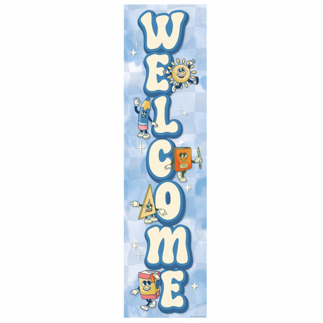 EUREKA Eureka® S'Cool Era Classroom Banner, 12" x 45"