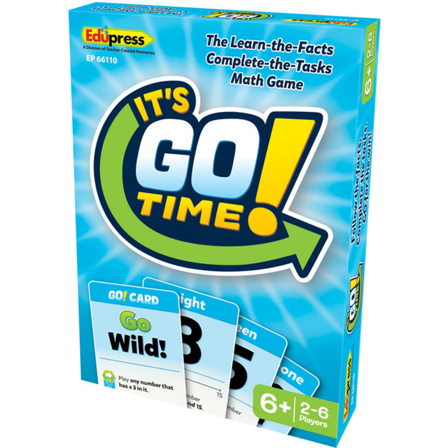 TEACHER CREATED RESOURCES Teacher Created Resources® It's GO Time! Card Game