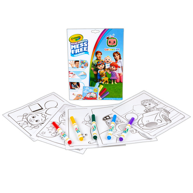 CRAYOLA LLC Crayola® Color Wonder® Coloring Pad & Markers, Cocomelon