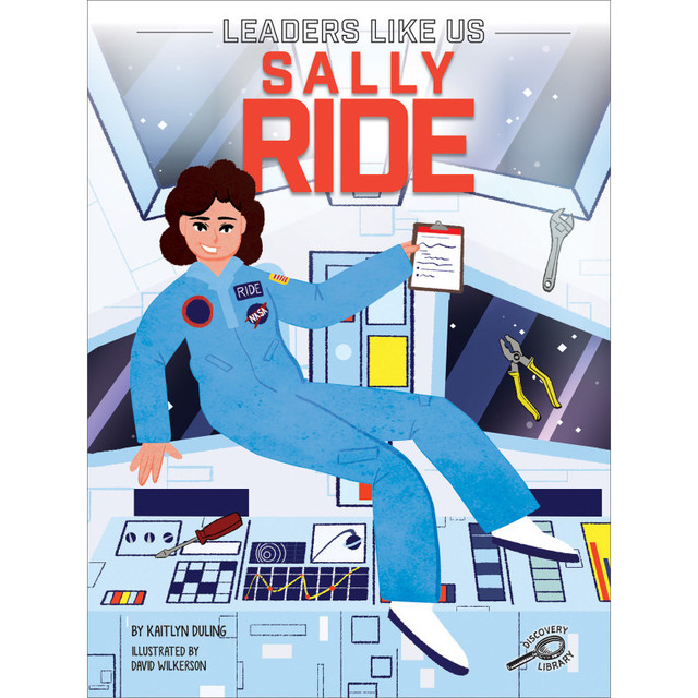 CARSON DELLOSA EDUCATION Discovery Library Sally Ride Children's Book