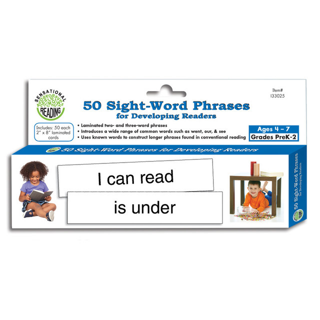 TEACHER CREATED RESOURCES Sensational Reading™ 50 Sight-Word Phrases for Developing Readers