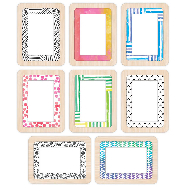 CARSON DELLOSA EDUCATION Happily Ever Elementary Creatively Inspired Frame Tags Cut-Outs, Pack of 36