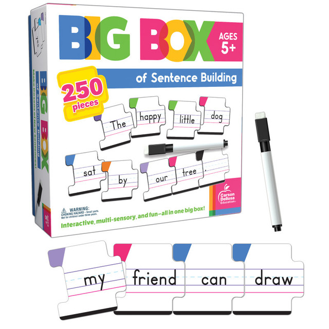 CARSON DELLOSA EDUCATION Key Education Publishing Big Box of Sentence Building