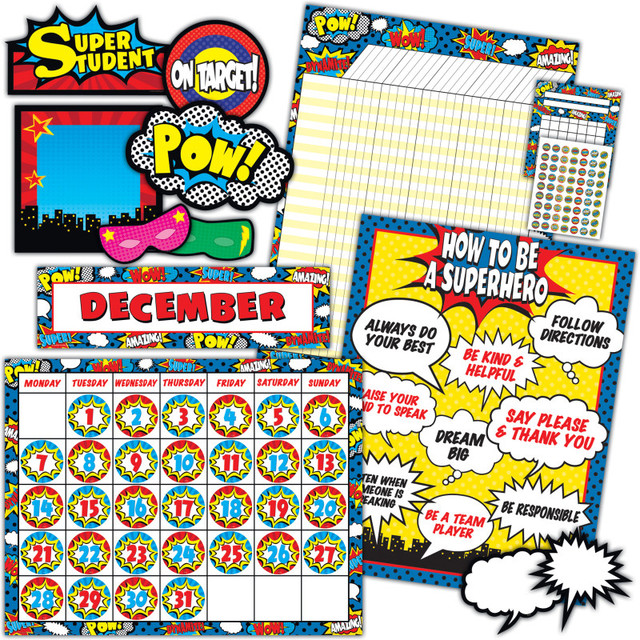 TEACHER CREATED RESOURCES Teacher Created Resources® Superhero Classroom Set