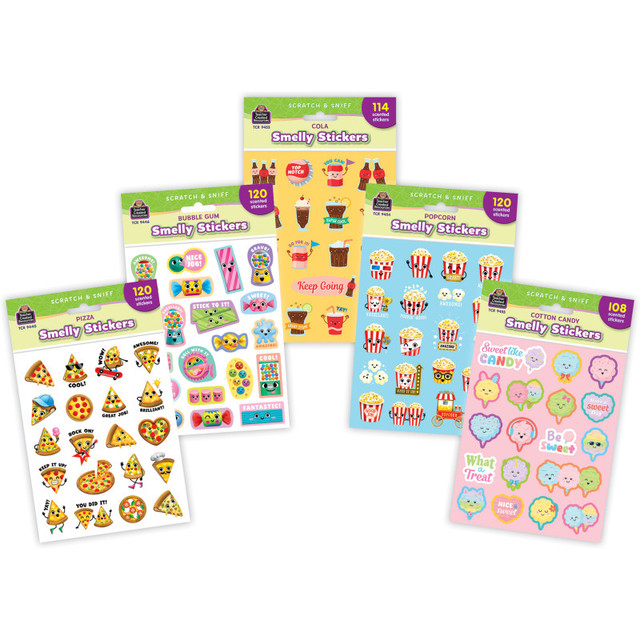TEACHER CREATED RESOURCES Teacher Created Resources® Fun Fair Smelly Stickers, 582 Stickers