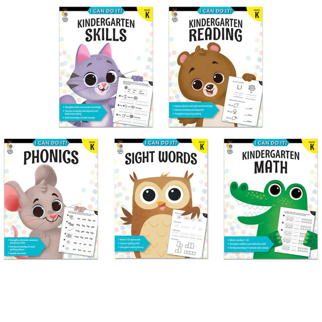 CREATIVE TEACHING PRESS Creative Teaching Press® I Can Do It! Kindergarten Skills Workbook