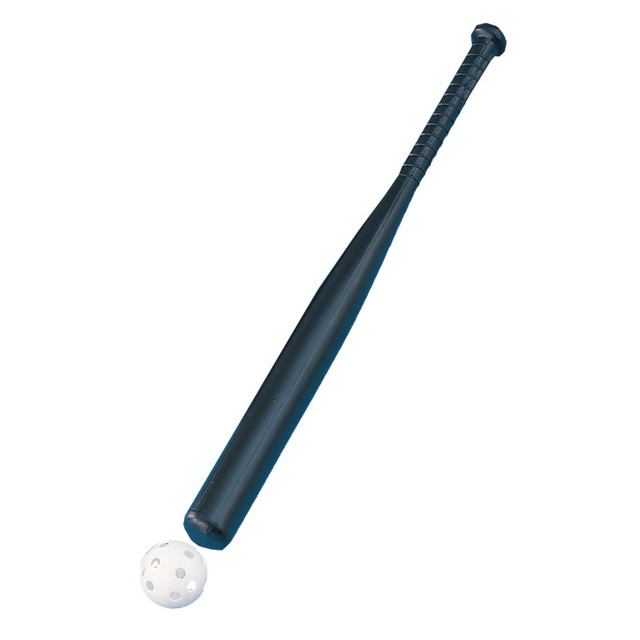 CHAMPION SPORTS Champion Sports Plastic 28.5-Inch Baseball Bat & Ball Combo Set