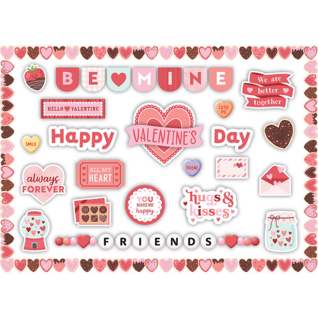 TEACHER CREATED RESOURCES Teacher Created Resources® Valentine's Day Create & Decorate Quick Kit, 93 Pieces