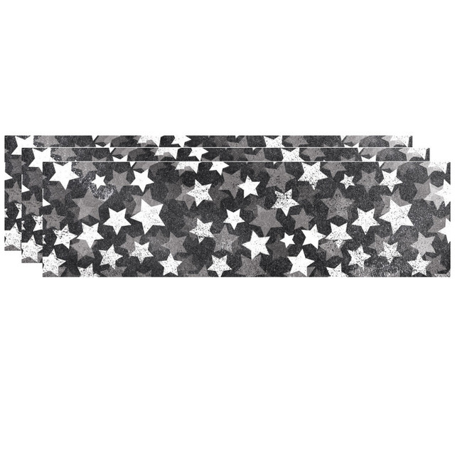 CREATIVE TEACHING PRESS Creative Teaching Press® Chalk It Up! Chalk Stars EZ Border, 48 Feet Per Pack, 3 Packs