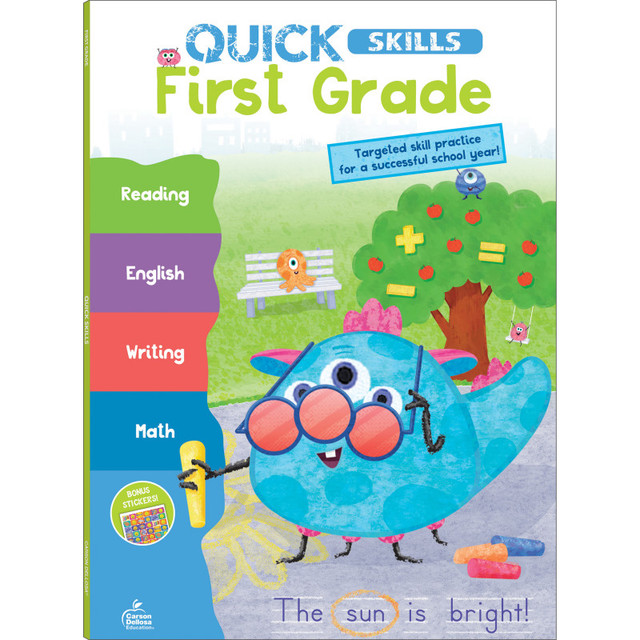 CARSON DELLOSA EDUCATION Carson Dellosa Education Quick Skills First Grade Workbook