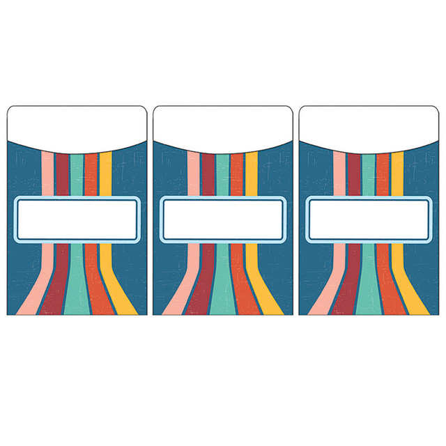EUREKA Eureka® Adventurer Library Pockets, 35 Per Pack, 3 Packs
