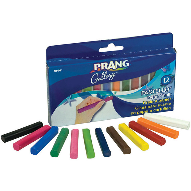 DIXON TICONDEROGA CO Prang® Pastello™ Chalk Pastel, 12 colors