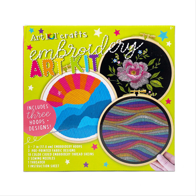 ART 101 / ADVANTUS Art 101 Embroidery Art Kit