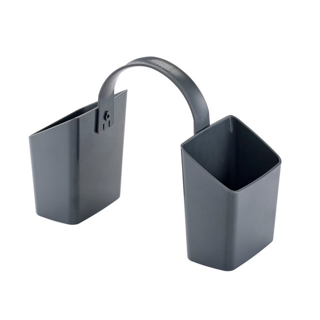 AMAX Bostitch Antimicrobial Classroom Pencil Caddy with Handle, Gray