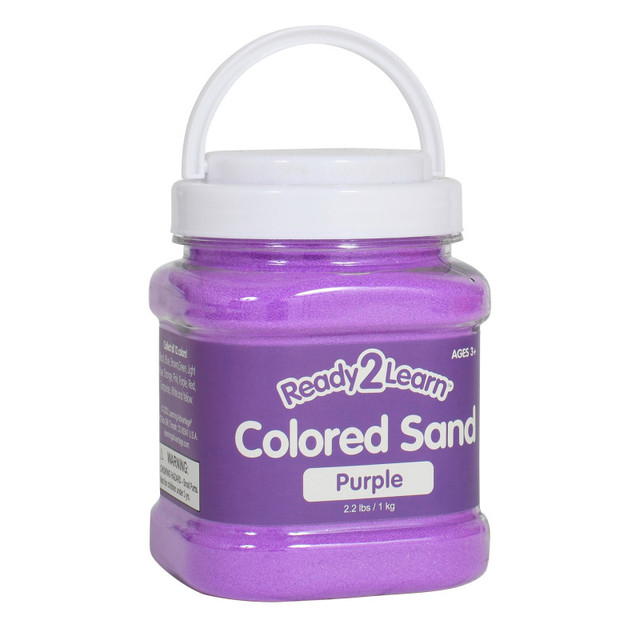 LEARNING ADVANTAGE READY 2 LEARN™ Colored Sand - Purple - 2.2 lbs