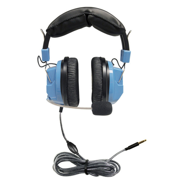 HAMILTON ELECTRONICS VCOM HamiltonBuhl® Deluxe Headset with Gooseneck Mic and In-Line Volume Control plus TRRS Plug