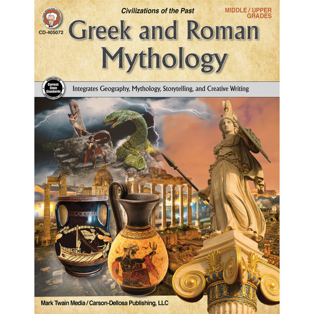 CARSON DELLOSA EDUCATION Mark Twain Media Greek and Roman Mythology