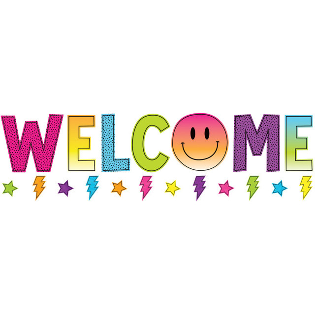 TEACHER CREATED RESOURCES Teacher Created Resources® Brights 4Ever Welcome Bulletin Board Set
