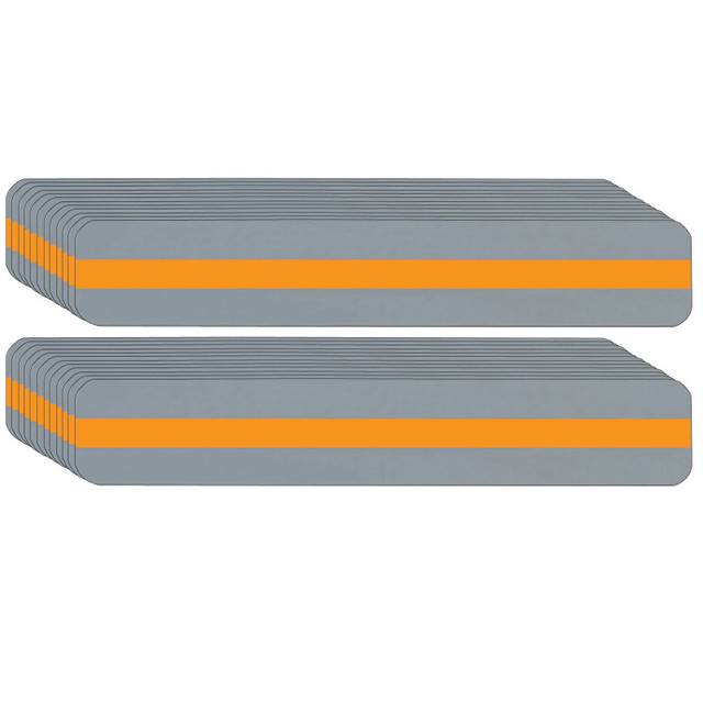 ASHLEY PRODUCTIONS Ashley Productions® Sentence Strip Reading Guide, 1-1/4" x 7-1/4", Orange, Pack of 24