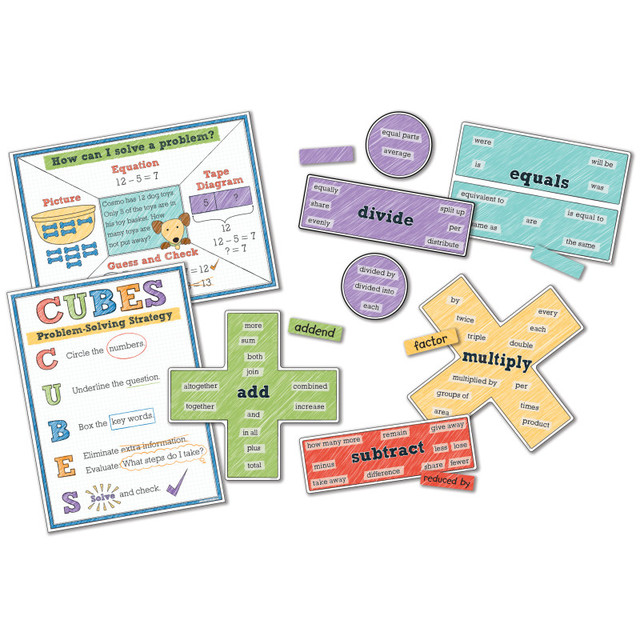 CARSON DELLOSA EDUCATION Carson Dellosa Education Problem Solving Bulletin Board Set