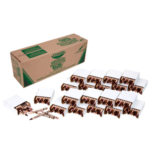 CRAYOLA LLC Crayola® Colors of the World Classpack, 480 Crayons