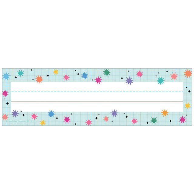 CARSON DELLOSA EDUCATION Carson Dellosa Education Retro Remix Name Plates, Pack of 36