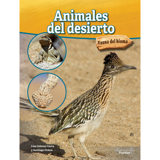CARSON DELLOSA EDUCATION Bridges Animales del desierto Hardcover
