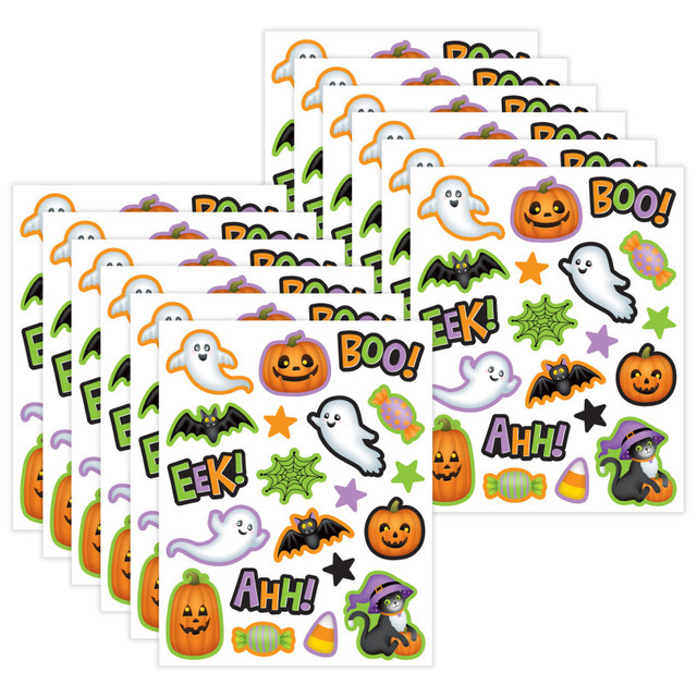 TEACHER CREATED RESOURCES Teacher Created Resources® Halloween Stickers, 120 Per Pack, 12 Packs