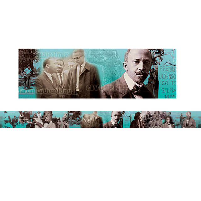 TEACHER CREATED RESOURCES Edupress™ Black History Photo Border, 35 Feet