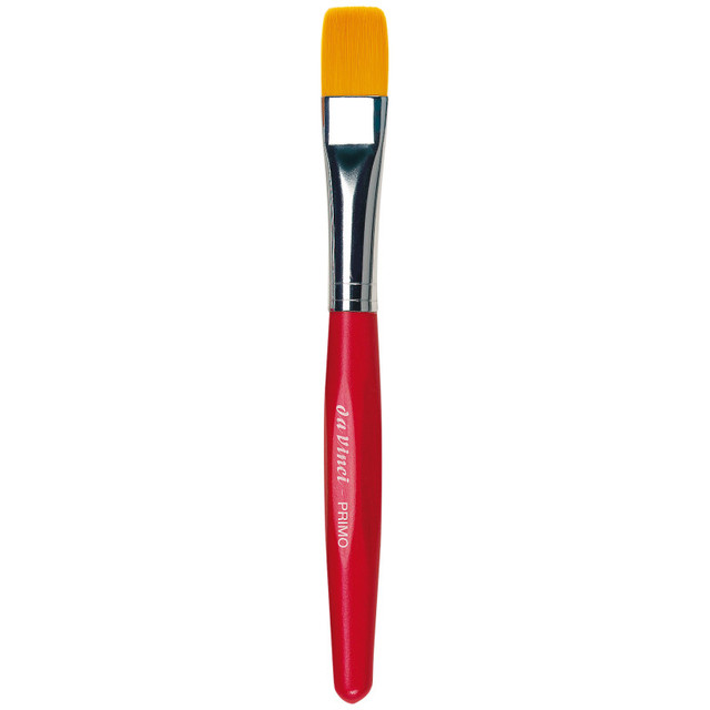 GREGORY DANIELS FINE ARTS INC da Vinci PRIMO Preschool Brush, Synthetic, Tempera, Flat, Series 354R, Size 12