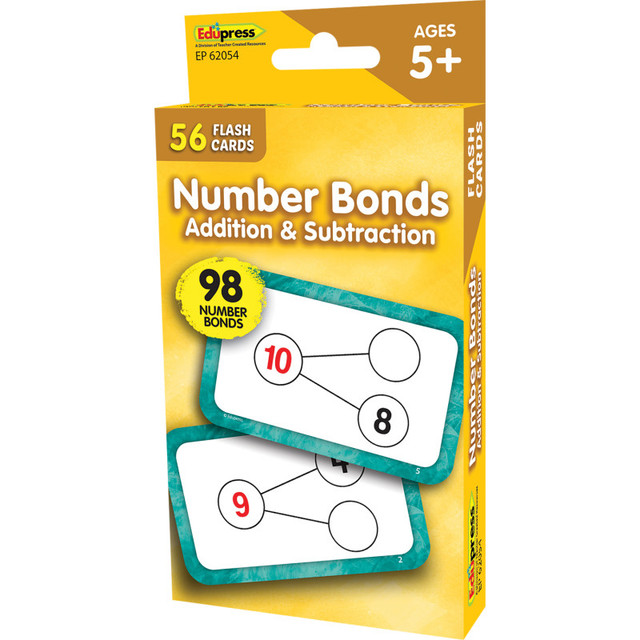 TEACHER CREATED RESOURCES Edupress™ Number Bonds - Addition and Subtraction Flash Cards
