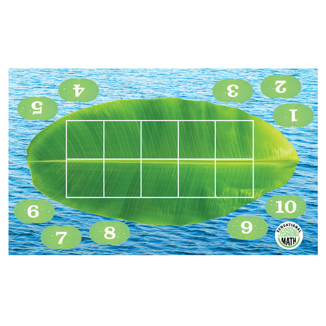 PRIMARY CONCEPTS INC Sensational Math™ Froggy Ten-Frame Floor Mat