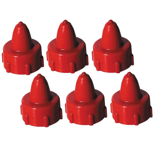 DIXON TICONDEROGA CO Creativity Street® Tap-N-Glue® Glue Cap, Red, 1" Diameter, 6 Caps